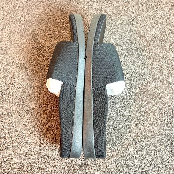 Spenco Womens Black Wide Band Sunset Comfort Flats Sandals Shoes Size 8 - Picture 7 of 11